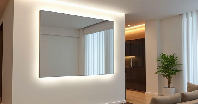 Cola de Espelho na Parede: Como Usar