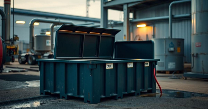 Caixa de conten&ccedil;&atilde;o de &oacute;leo: a solu&ccedil;&atilde;o ideal para prevenir vazamentos e proteger o meio ambiente