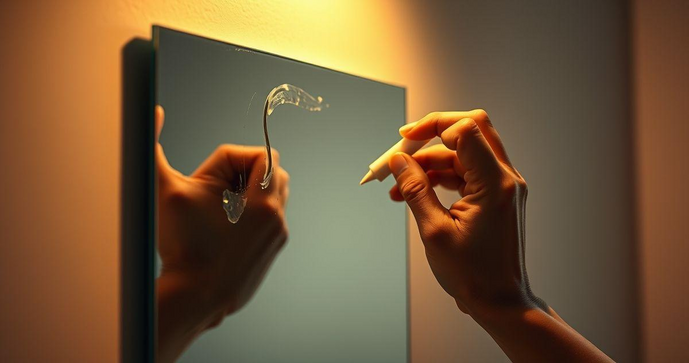 Como Usar Cola para Colar Espelho na Parede