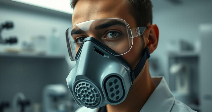 M&aacute;scara para Produtos Qu&iacute;micos: Prote&ccedil;&atilde;o Eficaz