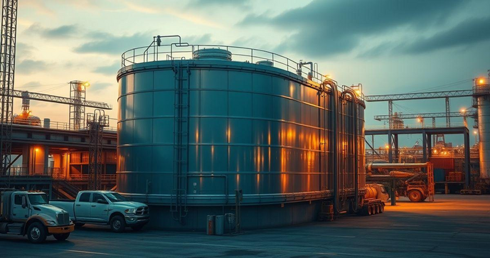 Tanque de Armazenamento de Combust&iacute;vel Essencial