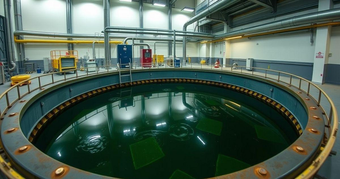 Bacia de conten&ccedil;&atilde;o para produtos qu&iacute;micos &eacute; essencial para seguran&ccedil;a e prote&ccedil;&atilde;o ambiental