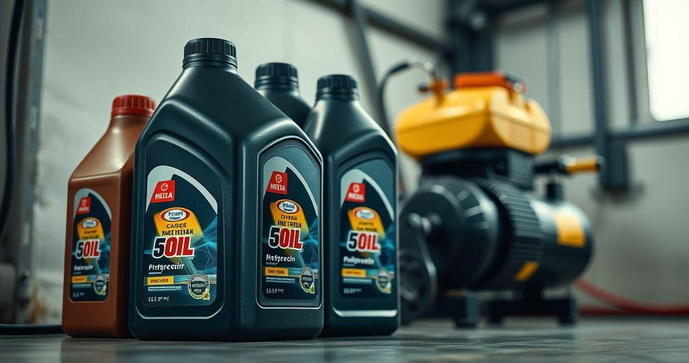 Como escolher o melhor &oacute;leo para compressor parafuso