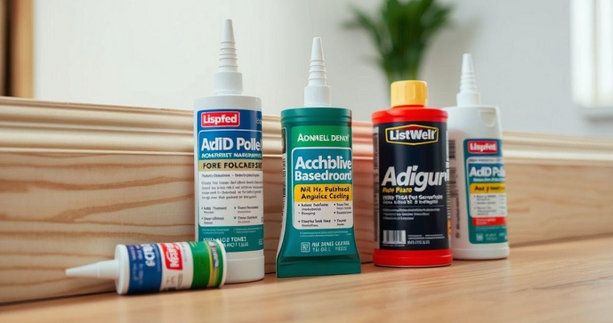 Melhores Colas para Rodapé MDF