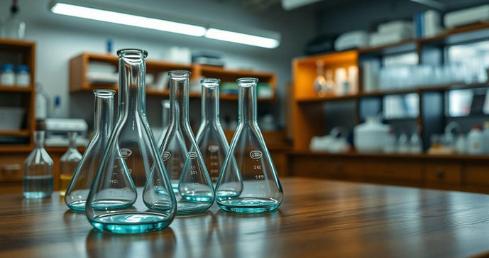 Frascos de vidro para laborat&oacute;rio impulsionam a efici&ecirc;ncia e seguran&ccedil;a