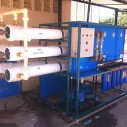Manutenção preventiva de sistema de tratamento de água